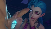 Jinx with Big Booty Riding on Cock