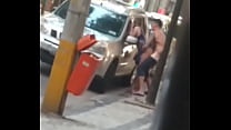sorprendidos en el sexo en la calle
