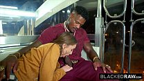 BLACKEDRAW Brunette Babe Gets Fucked Senseless By Dominant BBC